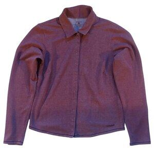Patagonia Womens M Organic Cotton Blend Purple Jacket